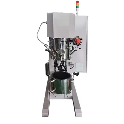 Mesclador de dispersió planetari petit de 5l/10l de laboratori per a material d'alta viscositat